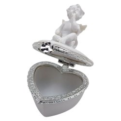 Pilleske Engel Hjerteformet Pilleboks