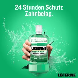 Listerine Munvatten Fresh Mint Anti-bakteriell 500 ml.