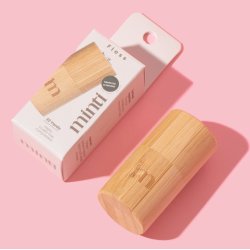 Brekraftig tanntrd Minti Bamboo Dispenser