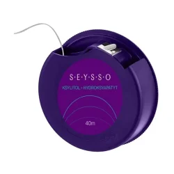 Seysso Color Blackcurrant PTFE-hammaslanka ksylitolilla ja hydroksiapatiitilla (40 m)
