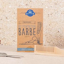 Skgpleje St Big Moustache Kam + Saks