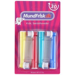 12 st. Blandning av borsthuvuden fr barn - Oral-B-kompatibel