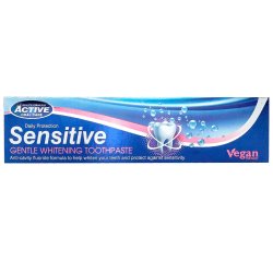 Sensitive Whitening Tandpasta Active Oral Care 100 ml.