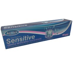 Sensitive Whitening Tandpasta Active Oral Care 100 ml.