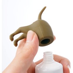 Pooping Dog Butt Tandpasta Dispenser Besrgende Hund