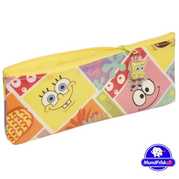 Kulturbeutel SpongeBob Zahnb&uuml;rstenetui Federm&auml;ppchen