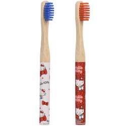 Hello Kitty Bambus Tandbrster til brn 2 stk.