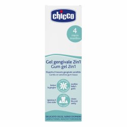 Gel til Tandfrembrud 2 i 1 CHICCO Multifunctional Gingival Gel 30ml