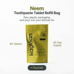 Kaylaan Neem Tandkr�mstabletter med Xylitol Fluorid � Refill (90 st.)