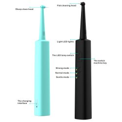 Elektrischer Zahnreiniger mit LED - NEUES MODELL - Entfernen Sie Plaque und Zahnstein zu Hause