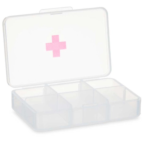 Pillbox 6 Fack Berilo Pillbox