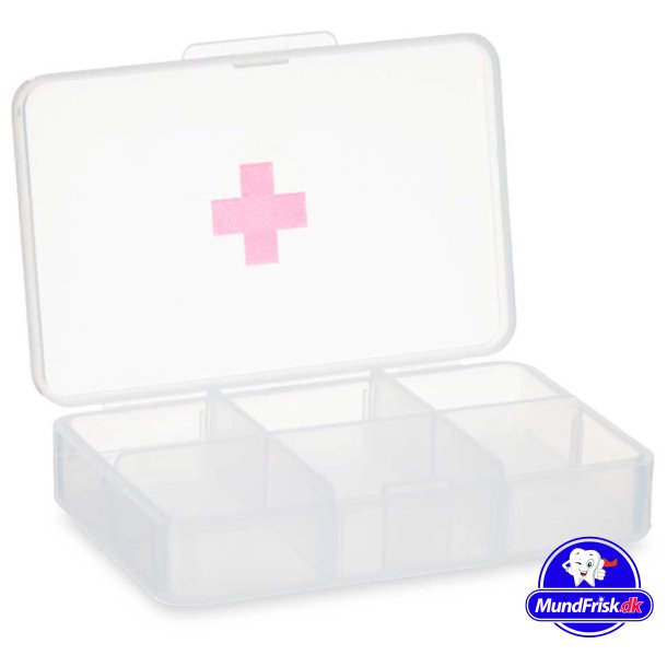 Pillendose 6 Fcher Berilo