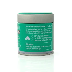 Dr. Ginger�s Coconut Mint Munnskylltabletter med Xylitol (60 stk.)