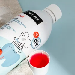 Xylitol Munsk�lj f�r barn SUAVINEX Junior Strawberry 6+ �r (500 ml)