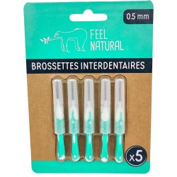 Gapborstar Feel Natural 0,5 mm GRN
