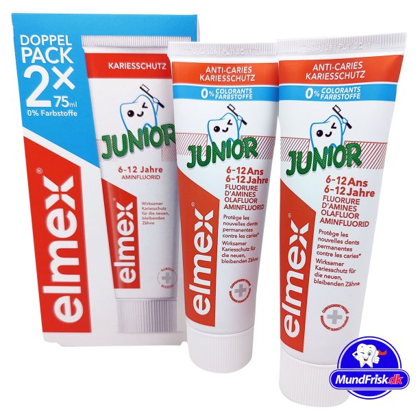 Kinderzahnpasta 2 x 75 ml. Elmex Junior Ab 6 Jahren