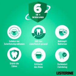 Listerine 600 ml. Munnvann Total Care Gum Protect