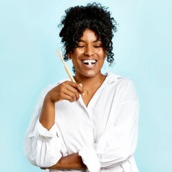 Naturlig Hydroxyapatite tandkrm Tabletter HUPPY Xylitol Peppermint Burk 62 st.