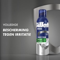 Gillette Series Sensitive Barberskum 200 ml.