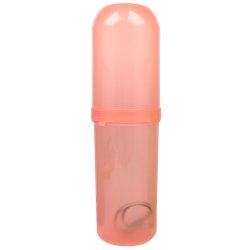 Resefodral fr tandborste och tandkrm transparent