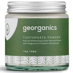 Naturlig tandkrm Powder Georganics Tea Tree 120 ml