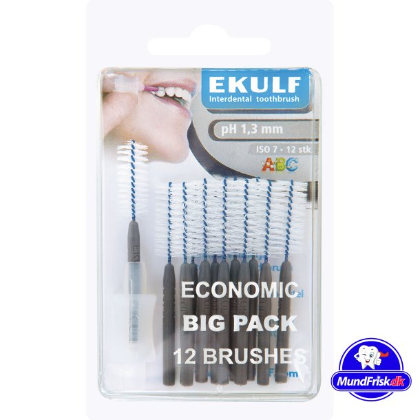 Ekulf ph Mellemrumsbrster 1.3 mm GR