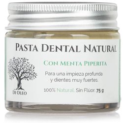 Naturlig Xylitol Tandpasta DI OLEO Peppermint Fluorfri 75 g