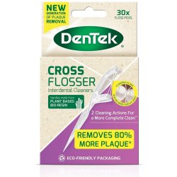 Miljvenlig Tandtrd DenTek Eco Cross Tandtrdsbjler