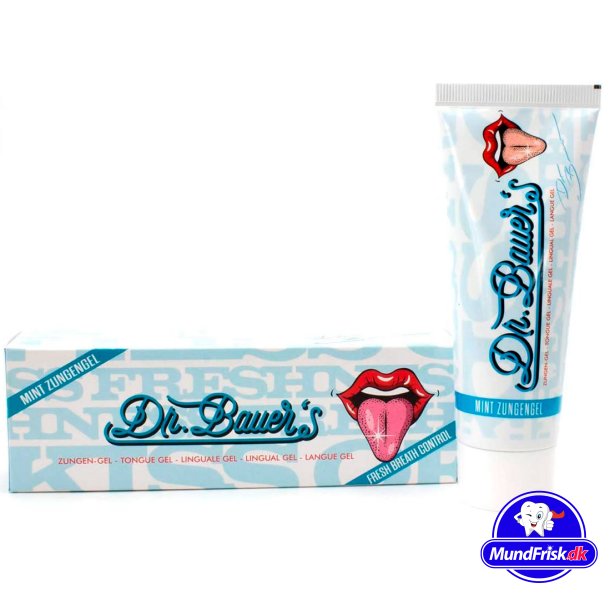 Gel f&uuml;r Zungenreiniger Dr. Bauer's Zungengel Mint