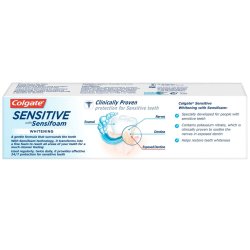 Colgate Tandpasta Sensitive Foam Whitening 75 ml.