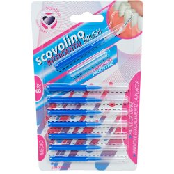 Mellemrumsbrster 8 stk. Setablu 0.8 mm