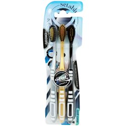 Setablu Tandborstar 3 st. Trippel Medium