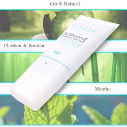 Whitening Tandpasta Glamza Charcoal Mint 50 ml.