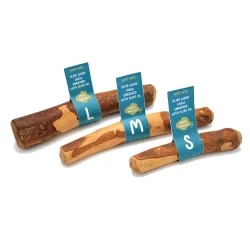 Pet Wiz Olive Wood Chew – Kauholz aus Olivenholz mit Oliven�l (Gr. S)