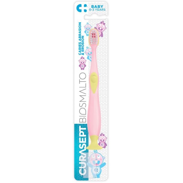 Curasept B�rnetandb�rste Biosmalto Baby 0-3 �r PINK