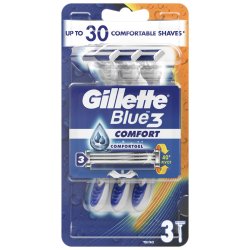 Gillette Blue 3 Comfort Barberskraber 3-pk.