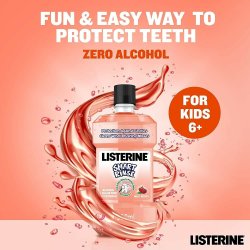 Listerine Mundskyl til Brn Smart Rinse Mild Berry 250 ml.