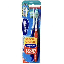 Hrde Tandbrster 2 stk. Wisdom Xtra Clean Firm