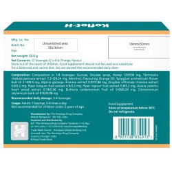 Ayurvediske pastiller Himalaya Koflet-H Orange 12 pcs.