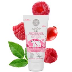 kologisk Barnetannkrem Natura Siberica Arctic Rasperry 60 ml.