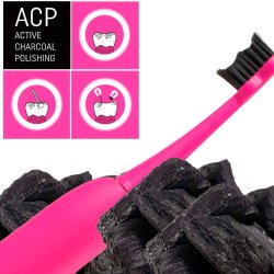 Pink Brstehoveder Til Megasmile Sonic Black Whitening El-tandbrste