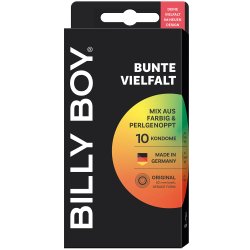 Fargede kondomer Billy Boy Bunte Vielfalt 52 mm. 20 pcs.