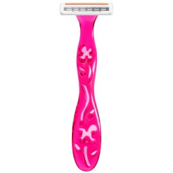 BIC Miss Soleil Engangsskrabere Pink Blister 2 stk.