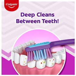 Colgate Tandbrste Zig Zag Kompakt Hoved Medium