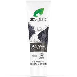 kologisk Whitening Tandpasta Dr. Organic Charcoal 100 ml.