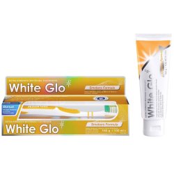Tannbleking Tannkrem White Glo Smokers Formula Intens Extra Strength 75 ml