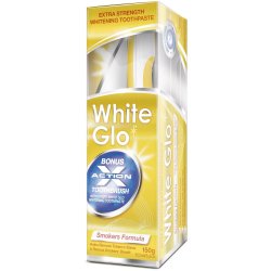 Tannbleking Tannkrem White Glo Smokers Formula Intens Extra Strength 75 ml