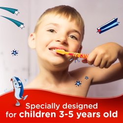 Aquafresh Brnetandbrste Milk Teeth 3-5 r