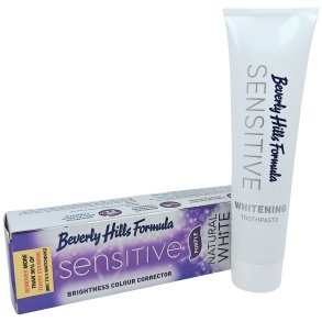 Hydroxyapatite Tandkrm BEVERLY HILLS FORMULA Sensitive Purple Color Corrector 100 ml.