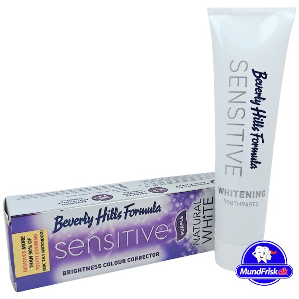 BEVERLY HILLS FORMULA Tannkrem Sensitive Purple Color Corrector 100 ml.